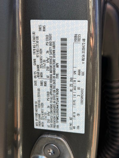 2026 Ford Escape Active