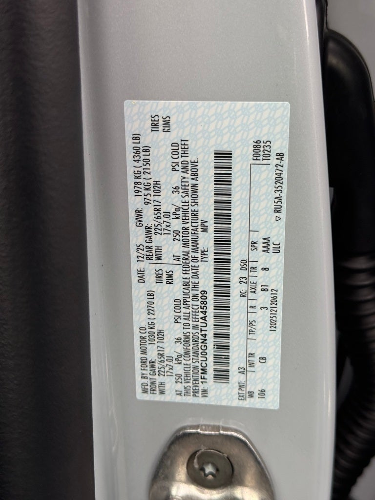 2026 Ford Escape Active