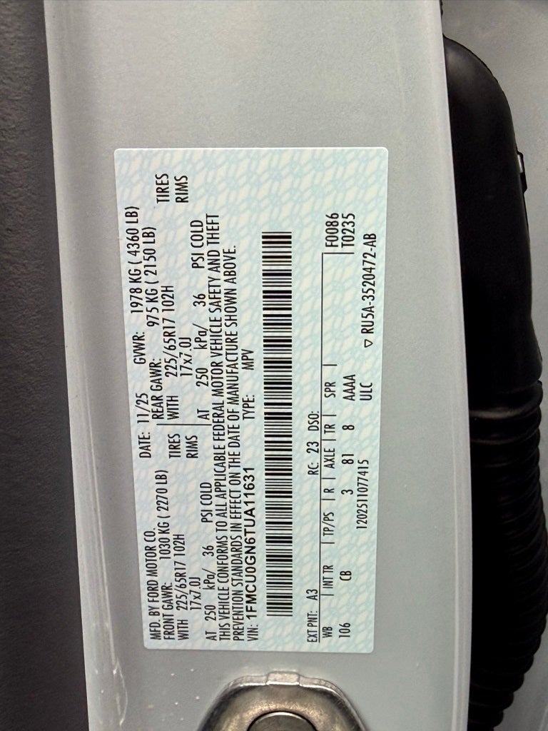 2026 Ford Escape Active