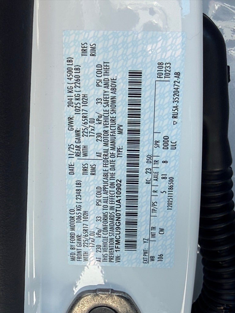 2026 Ford Escape Active