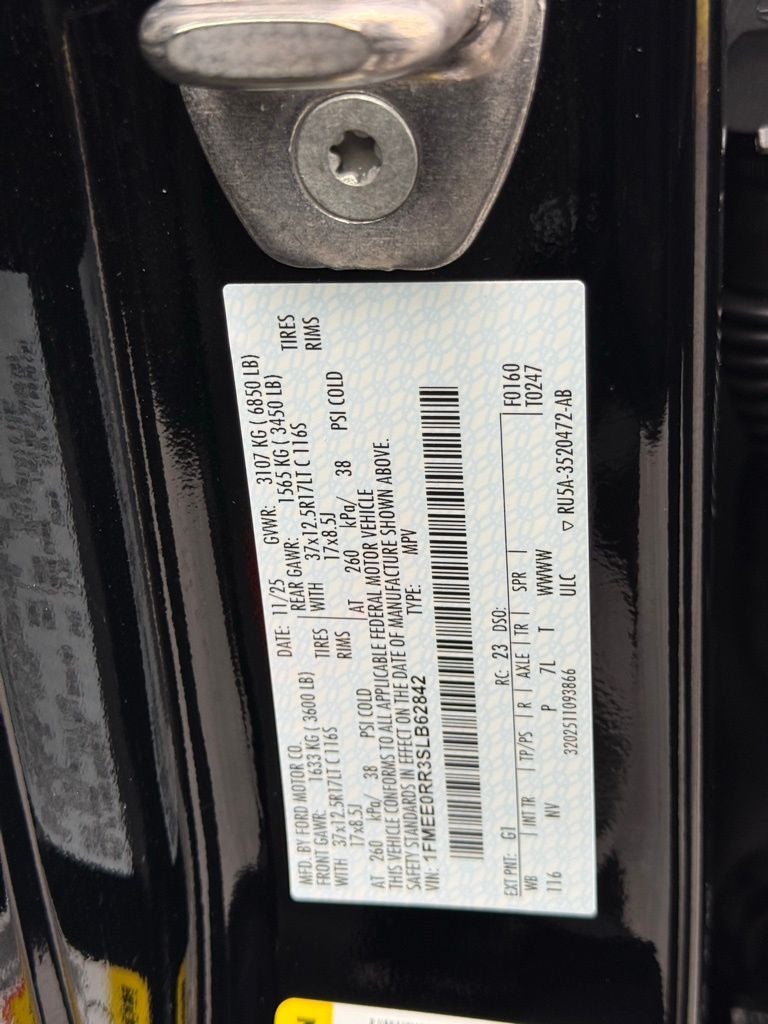 2025 Ford Bronco Raptor