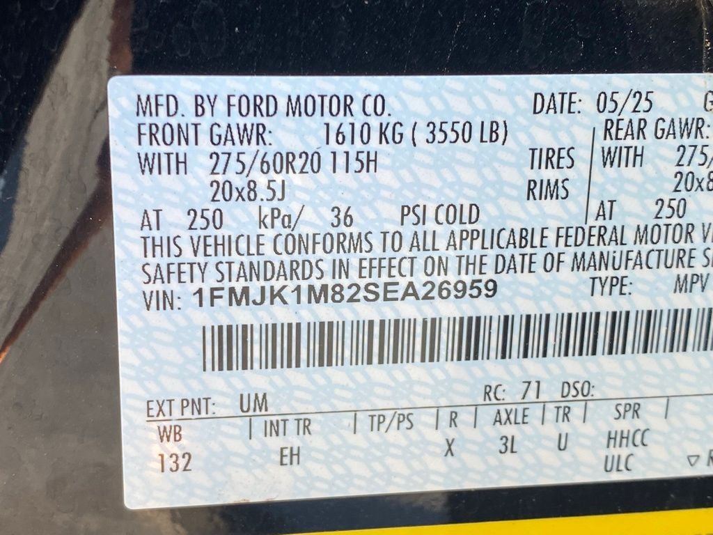 2025 Ford Expedition Max Platinum
