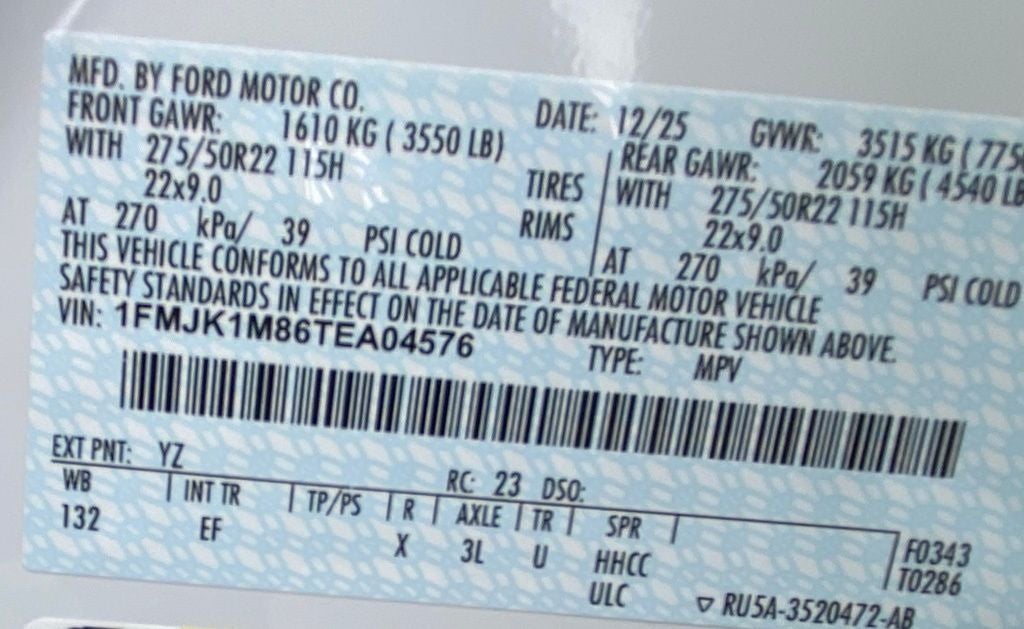 2026 Ford Expedition Max Platinum