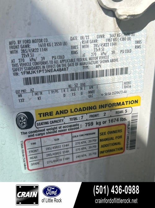 2022 Ford Expedition Max King Ranch