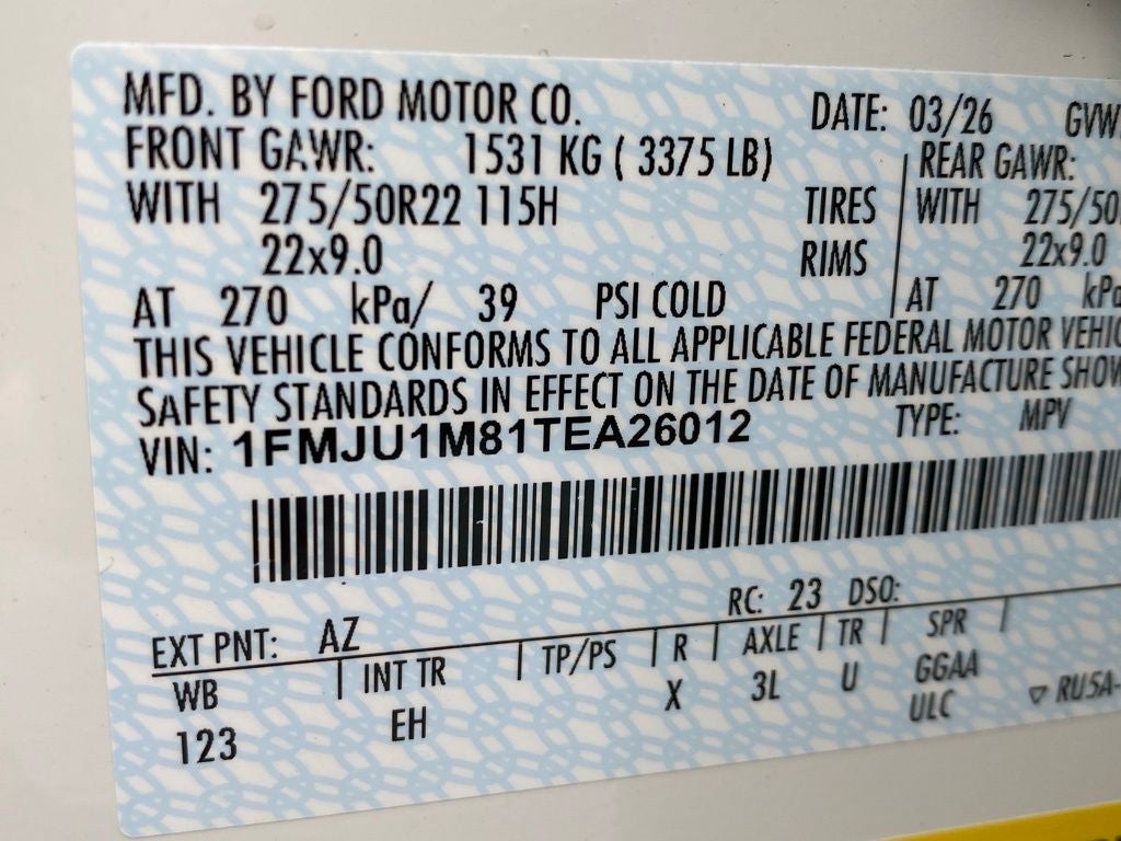 2026 Ford Expedition Platinum