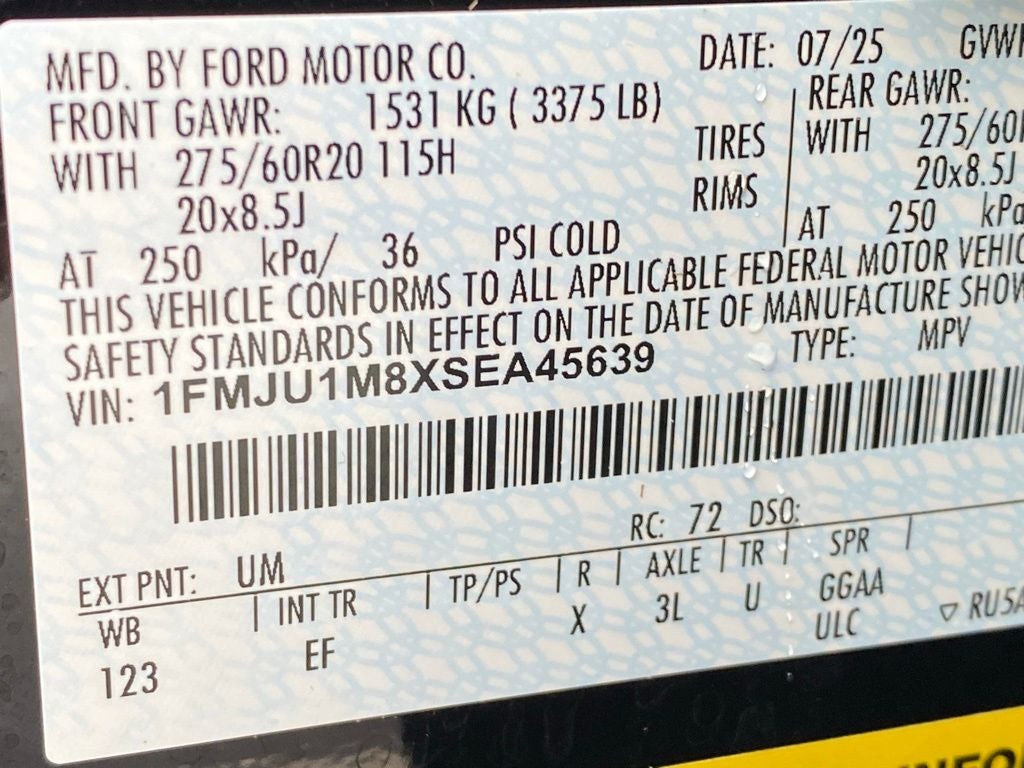 2025 Ford Expedition Platinum