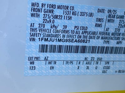 2025 Ford Expedition Platinum