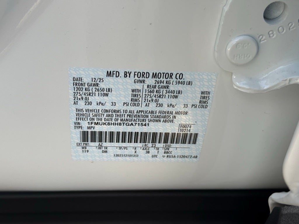 2026 Ford Explorer Platinum