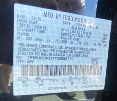 2026 Ford Explorer ST-Line