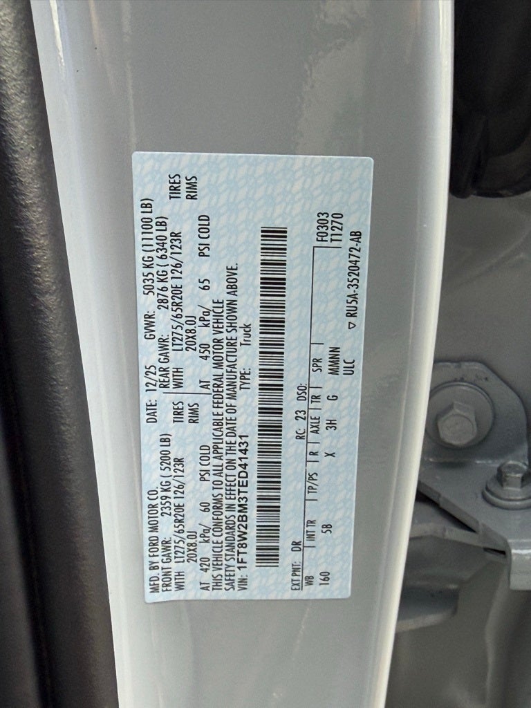 2026 Ford F-250SD Lariat