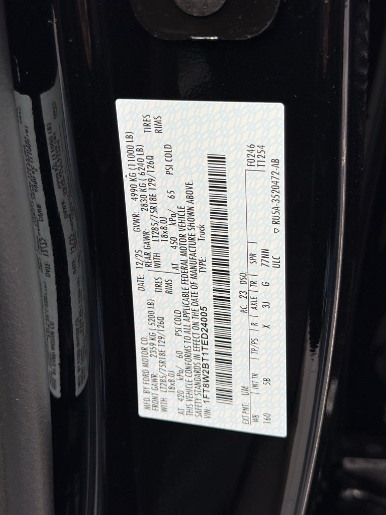 2026 Ford F-250SD Lariat