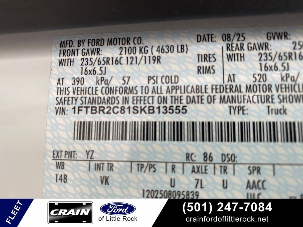 2025 Ford Transit-250 Base