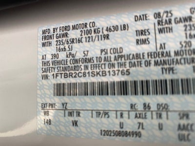 2025 Ford Transit-250 Base