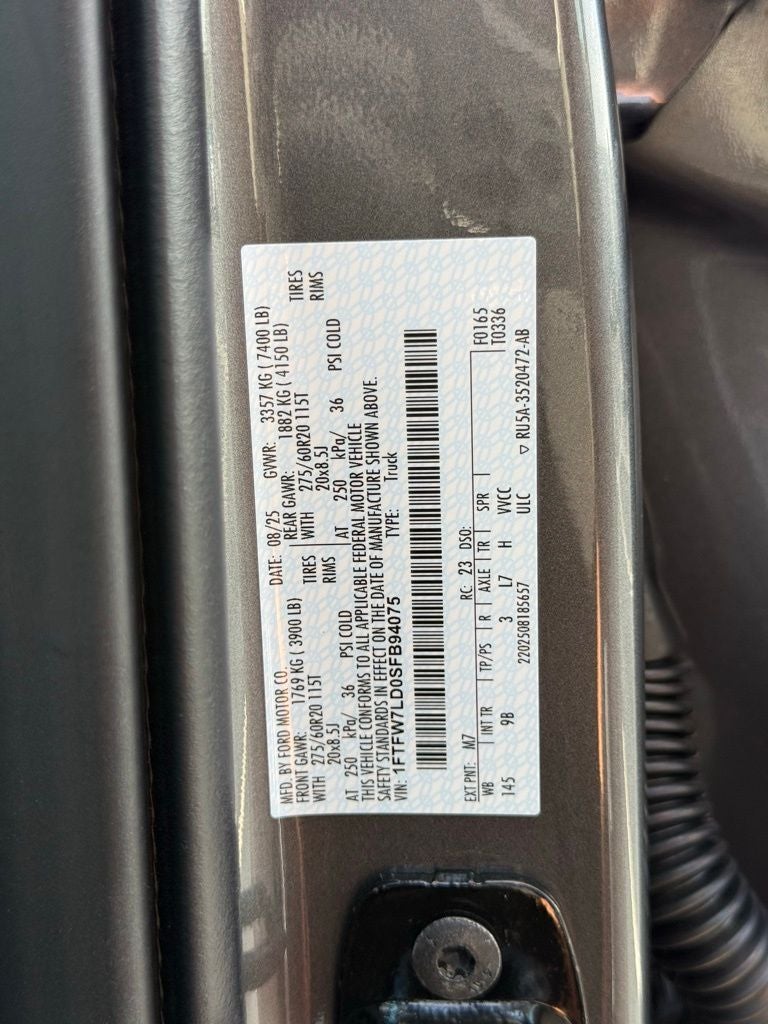 2025 Ford F-150 Platinum