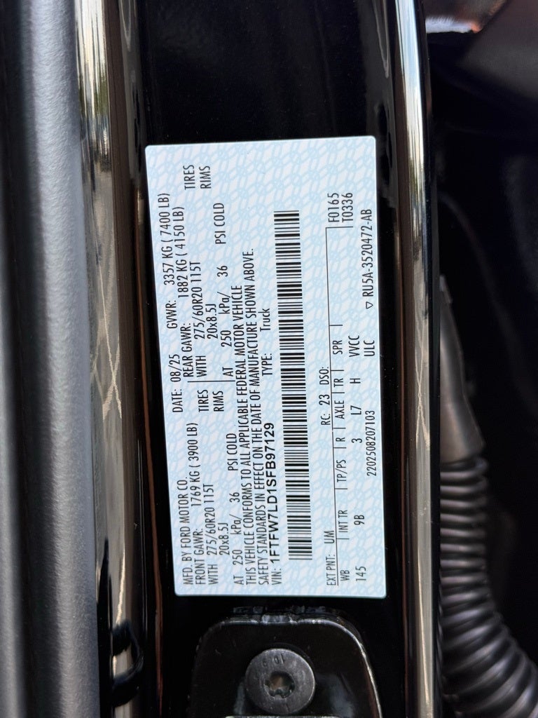 2025 Ford F-150 Platinum