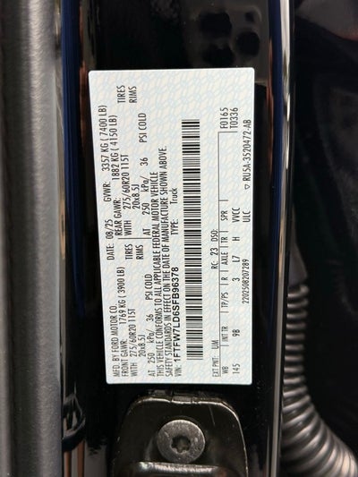 2025 Ford F-150 Platinum