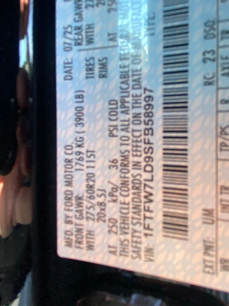 2025 Ford F-150 Platinum