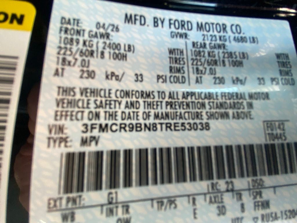 2026 Ford Bronco Sport Big Bend