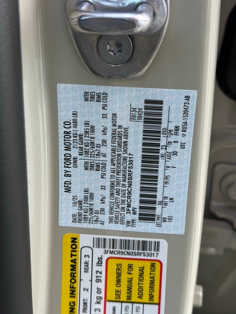 2025 Ford Bronco Sport Outer Banks