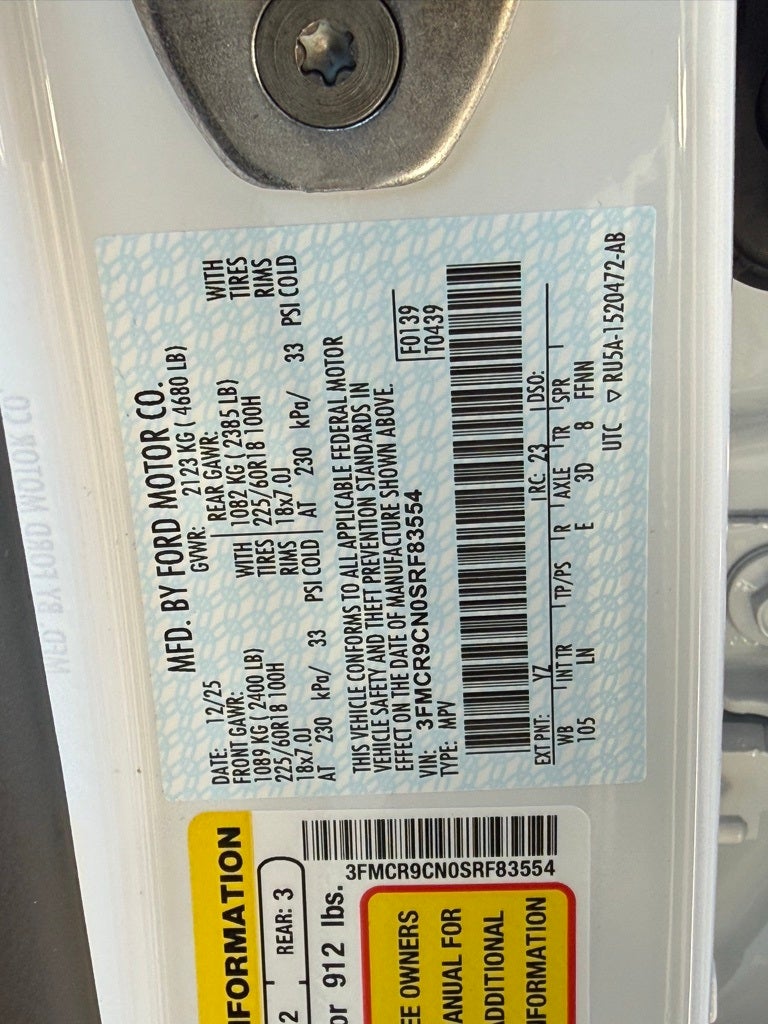 2025 Ford Bronco Sport Outer Banks