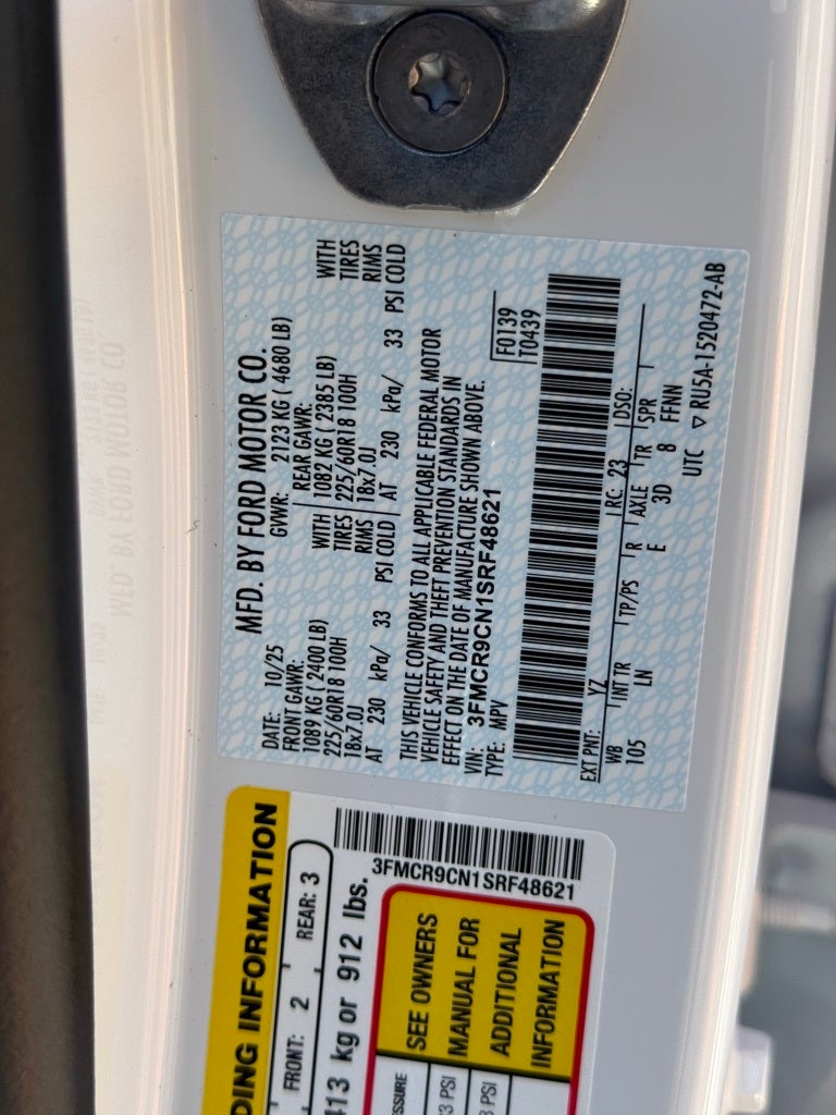 2025 Ford Bronco Sport Outer Banks