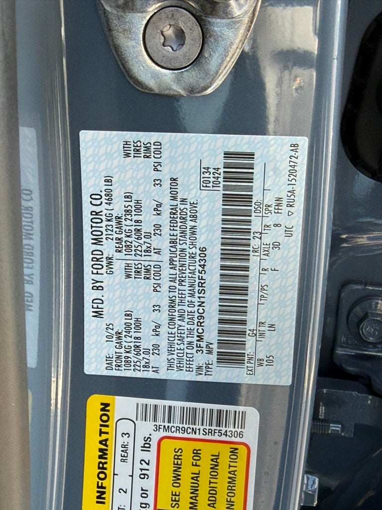 2025 Ford Bronco Sport Outer Banks