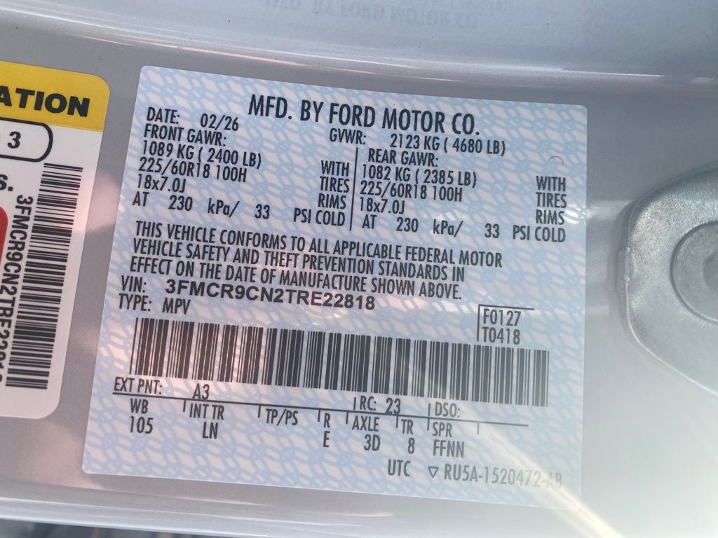 2026 Ford Bronco Sport Outer Banks