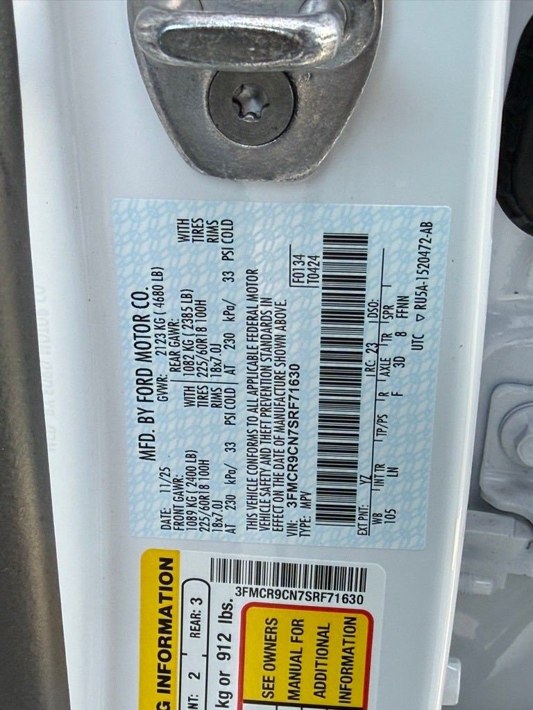 2025 Ford Bronco Sport Outer Banks