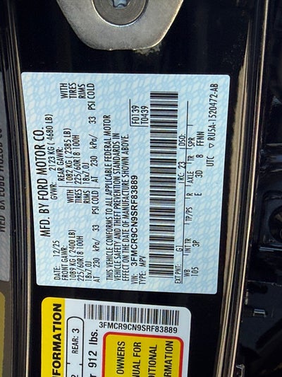 2025 Ford Bronco Sport Outer Banks