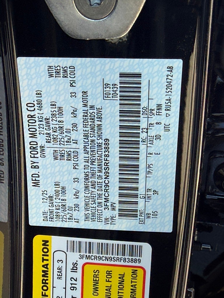 2025 Ford Bronco Sport Outer Banks