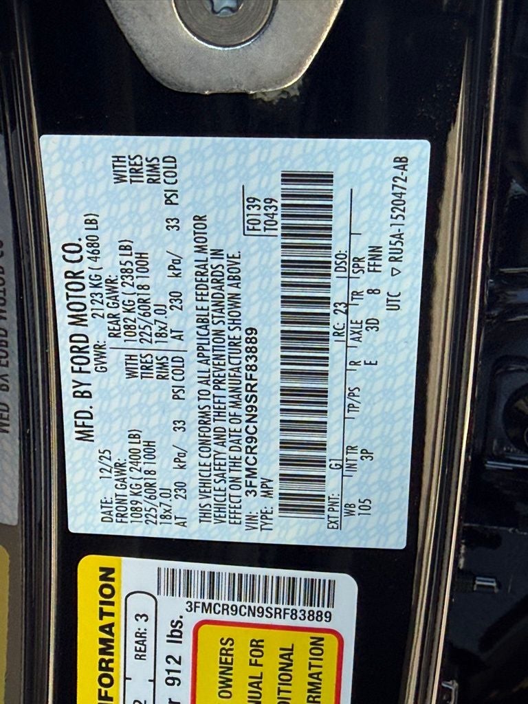 2025 Ford Bronco Sport Outer Banks