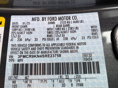 2025 Ford Bronco Sport Free Wheeling