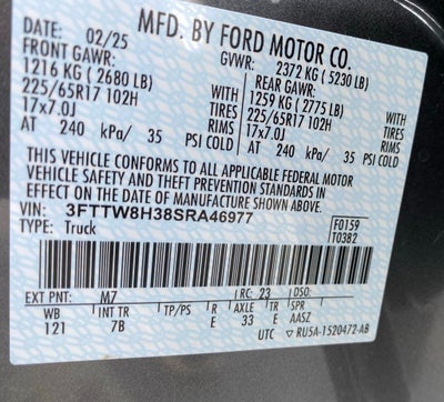 2025 Ford Maverick XLT