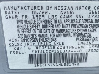 2022 Nissan Kicks SV