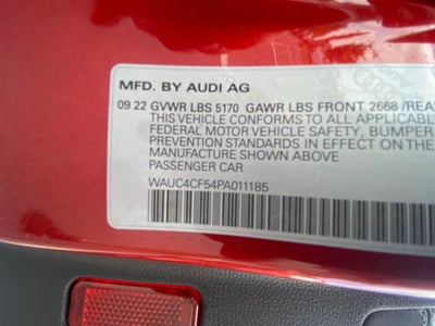 2023 Audi S5 Sportback Premium Plus quattro