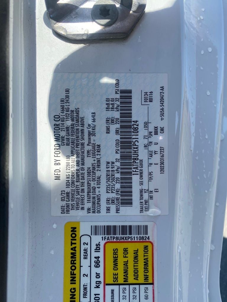 2023 Ford Mustang EcoBoost Premium