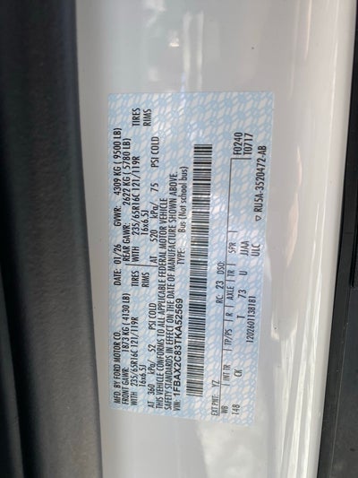 2026 Ford Transit-350 XLT