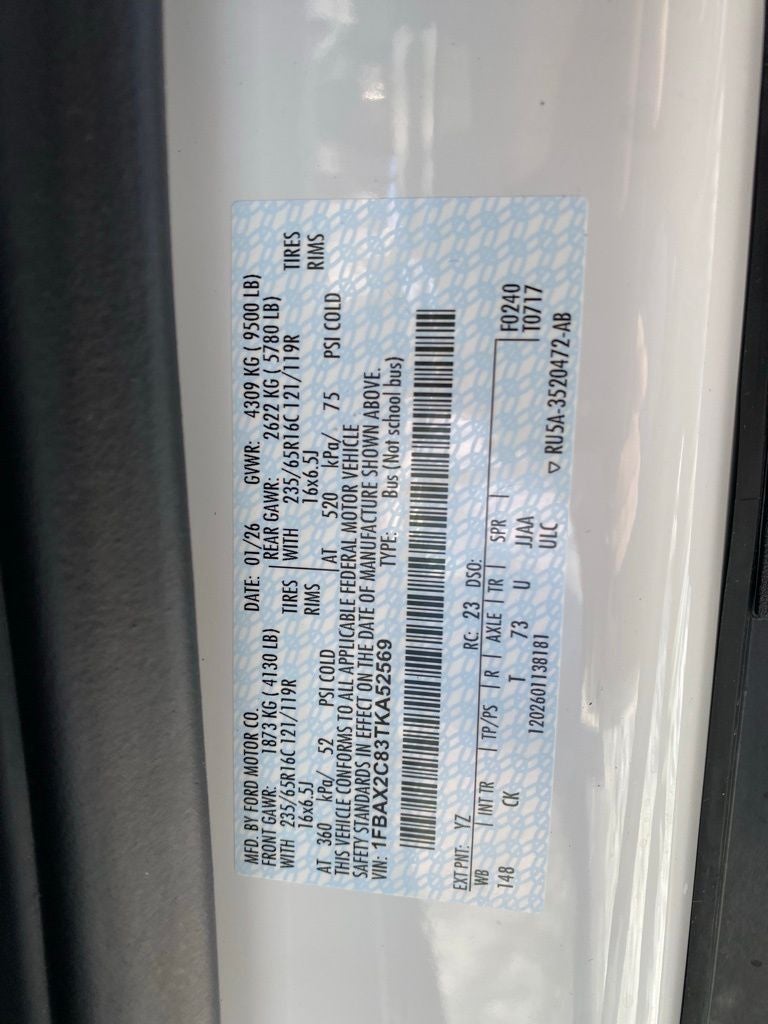 2026 Ford Transit-350 Passenger Van XLT