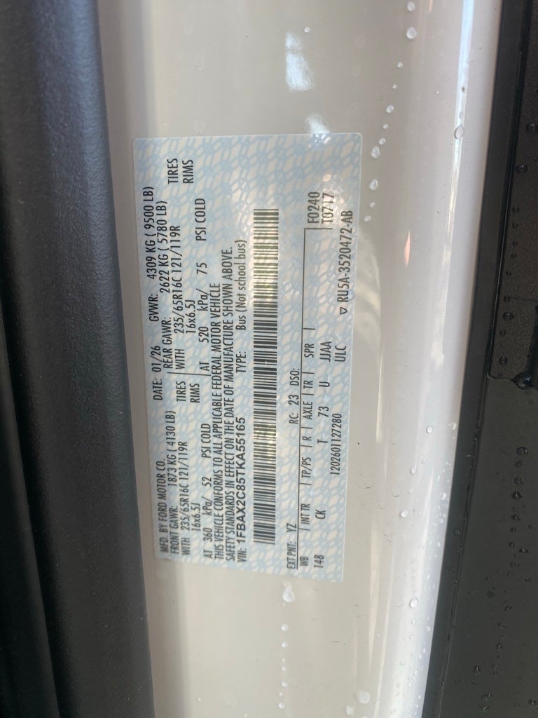 2026 Ford Transit-350 XLT