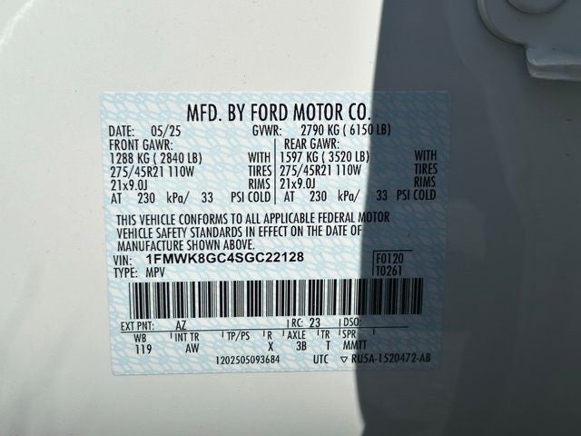 2025 Ford Explorer ST