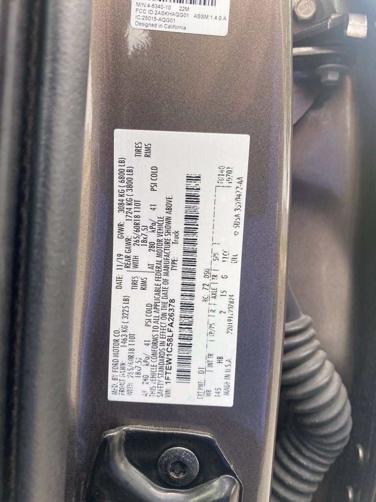 2020 Ford F-150 Lariat