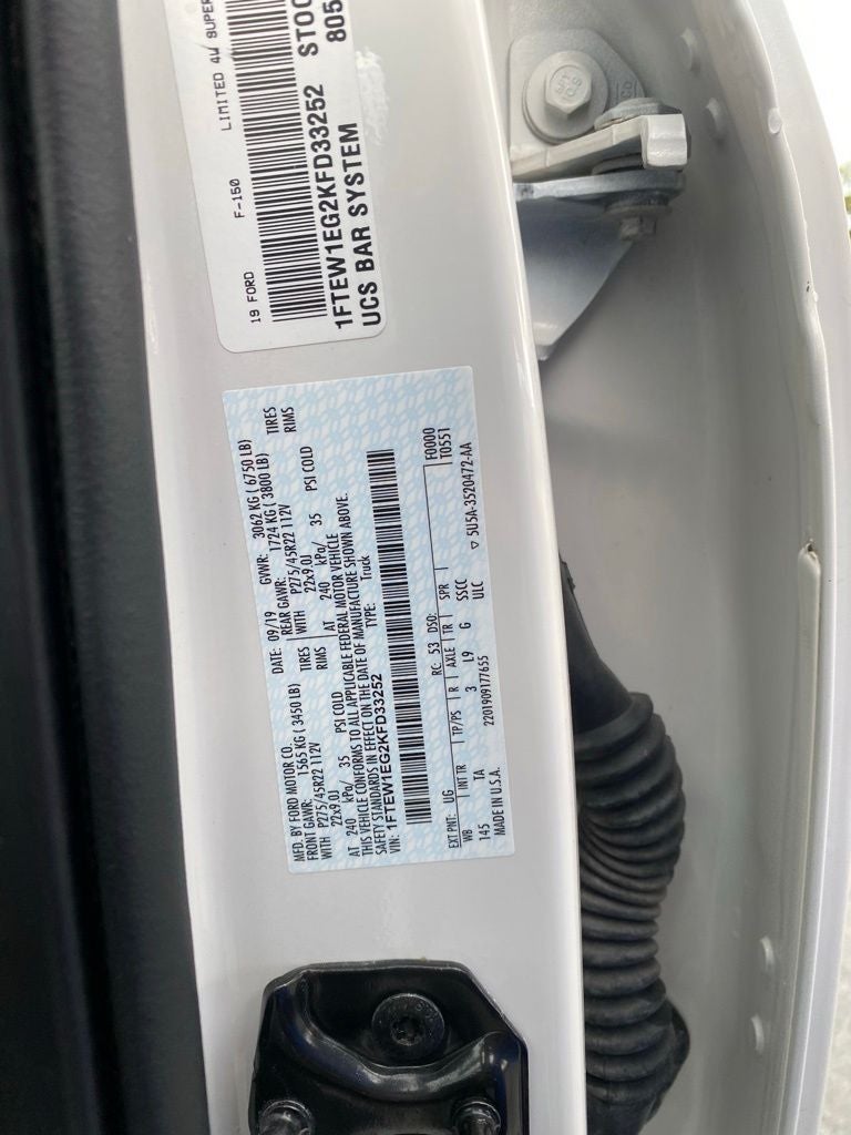 2019 Ford F-150 Limited