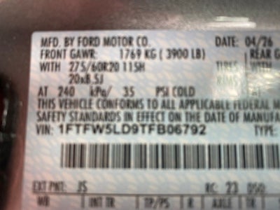 2026 Ford F-150 Lariat - 4WD - POWERBOOST HYBRID