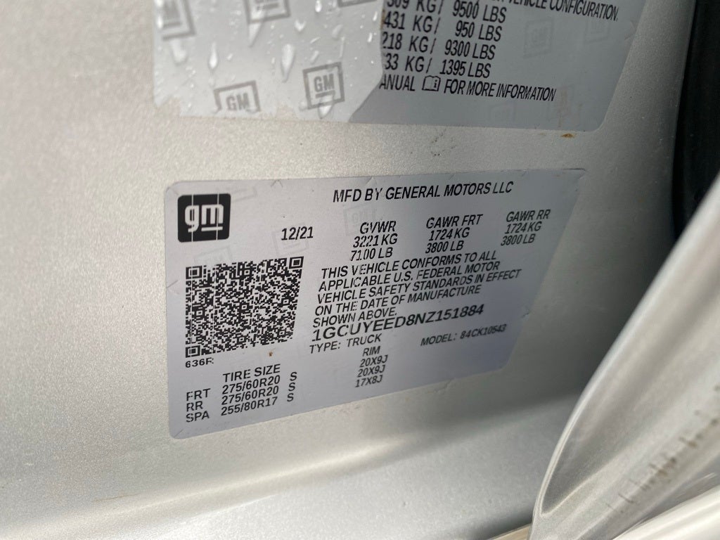 2022 Chevrolet Silverado 1500 LTD RST