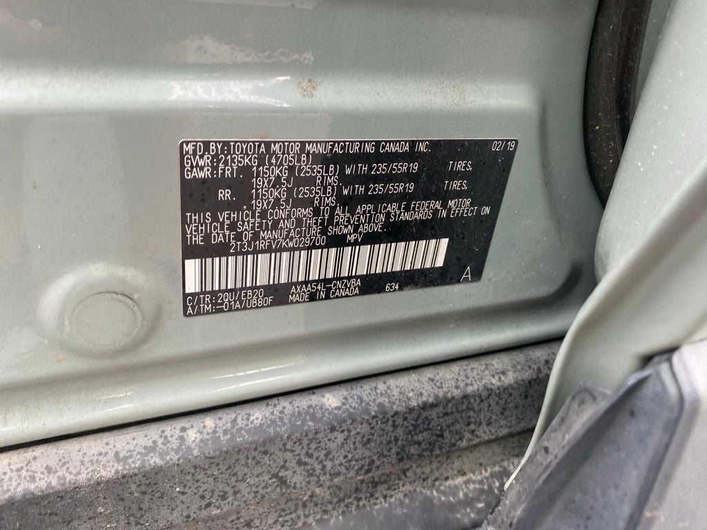 2019 Toyota RAV4 Adventure