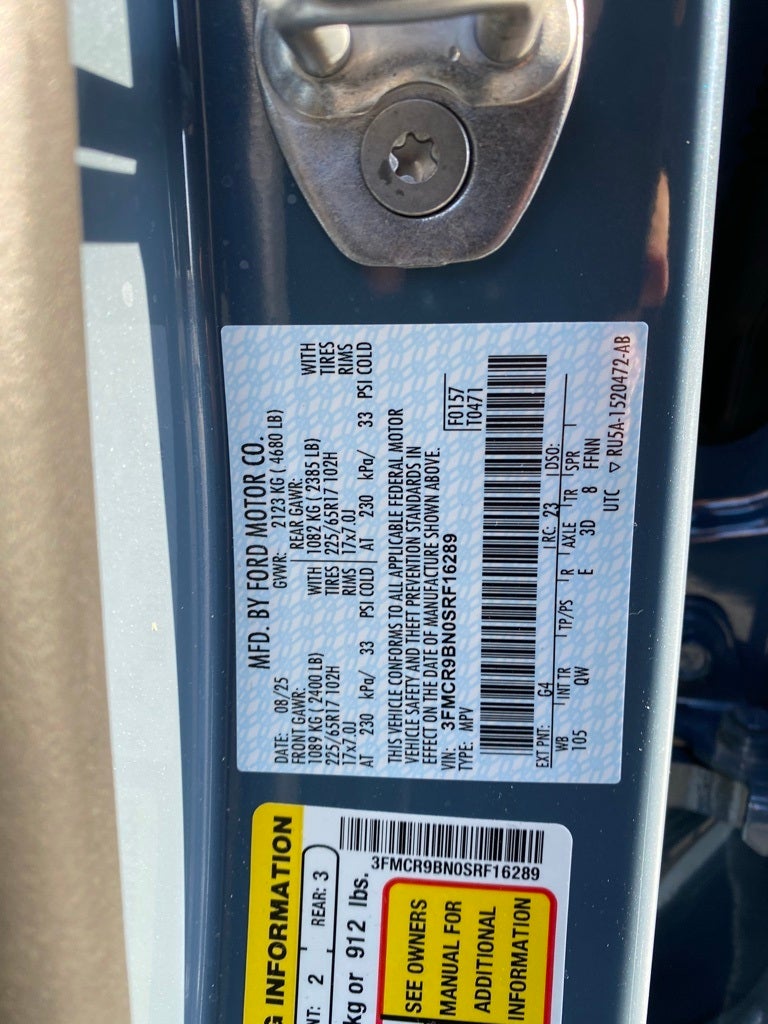 2025 Ford Bronco Sport Big Bend