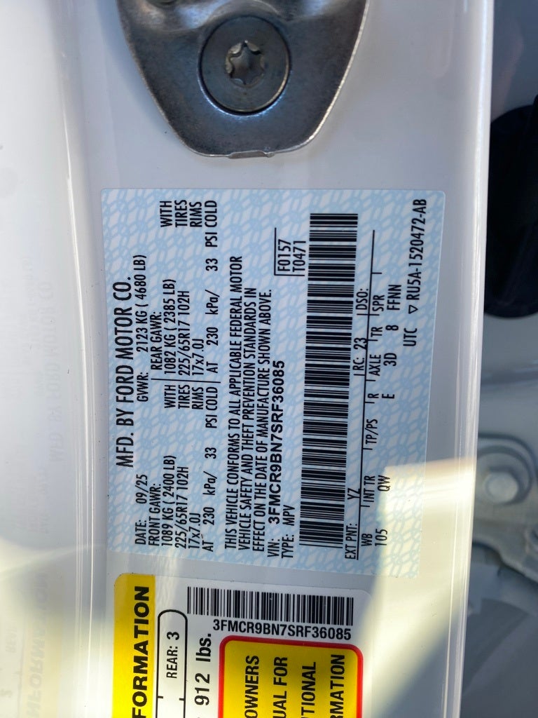 2025 Ford Bronco Sport Big Bend