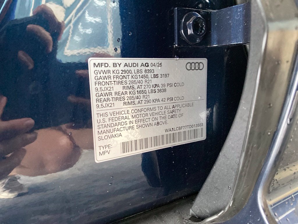 2026 Audi Q7 45 Premium Plus quattro
