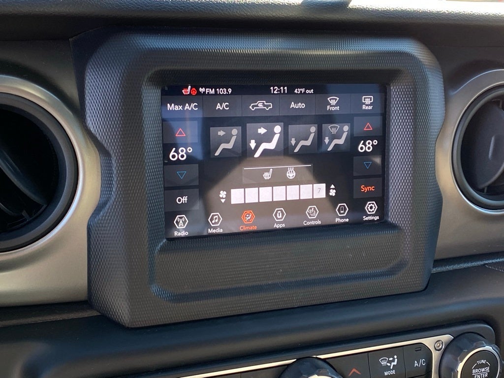 2021 Jeep Gladiator Sport CUSTOM ECO-DIESEL! FOX SUSPENSION LEATHER LOADED