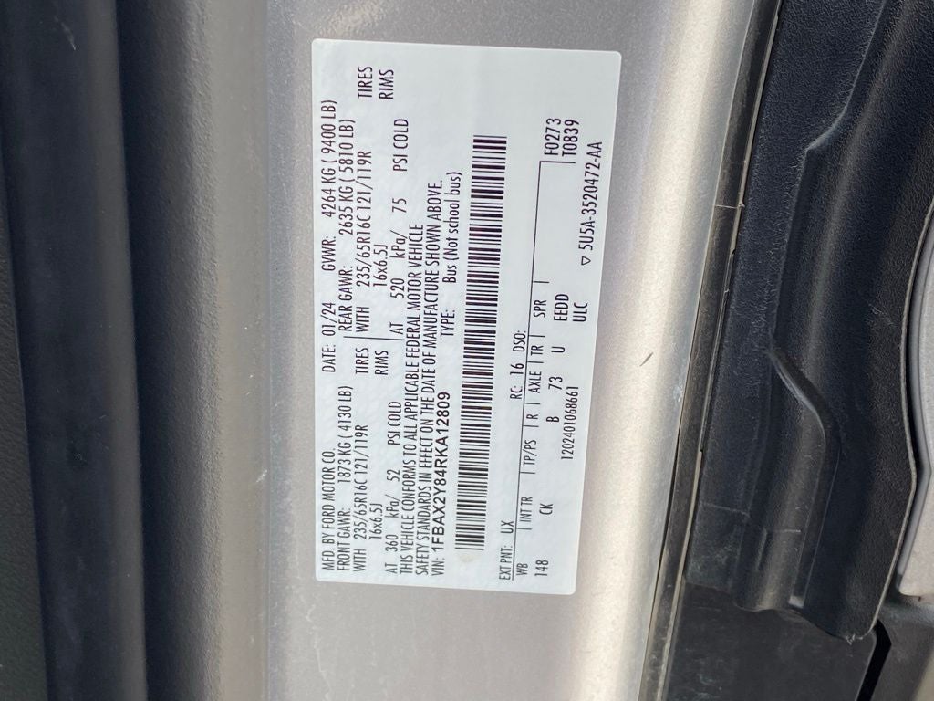 2024 Ford Transit-350 XLT